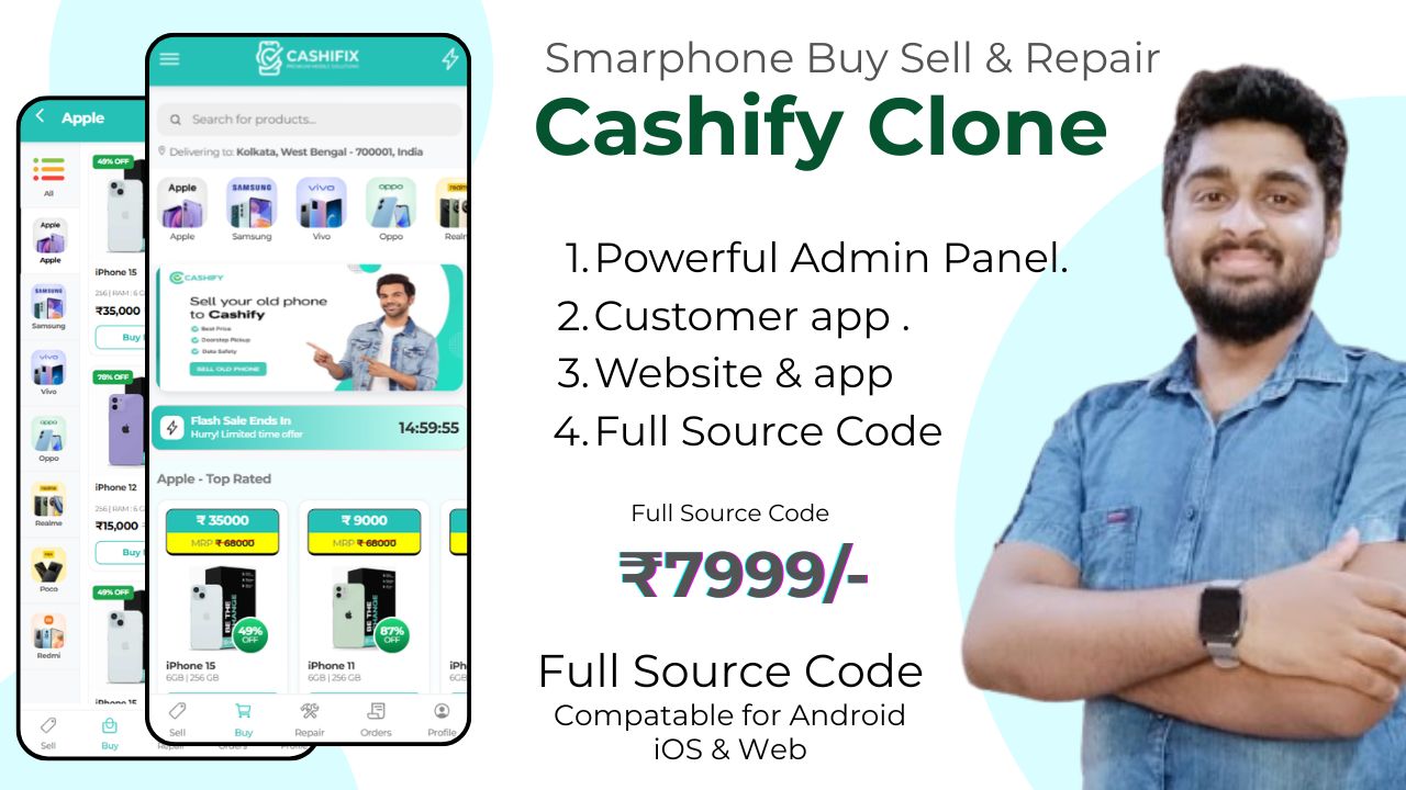Old Phone Sell buy Repair Source code